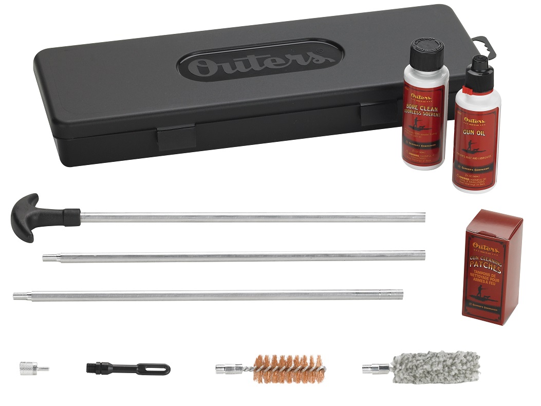 OUTERS  -  Cleaning Set  -  RIFLE CLEANING KIT  -  caliber .40 - .45